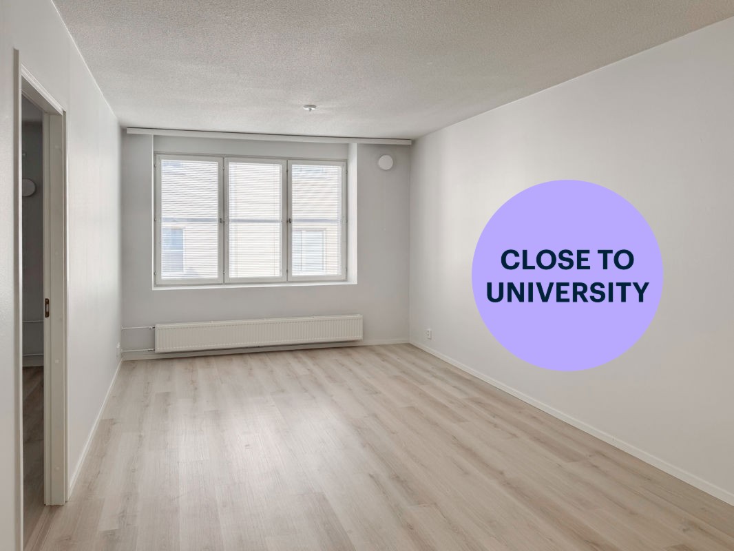 1-bedroom apartment, Turku, Keskusta