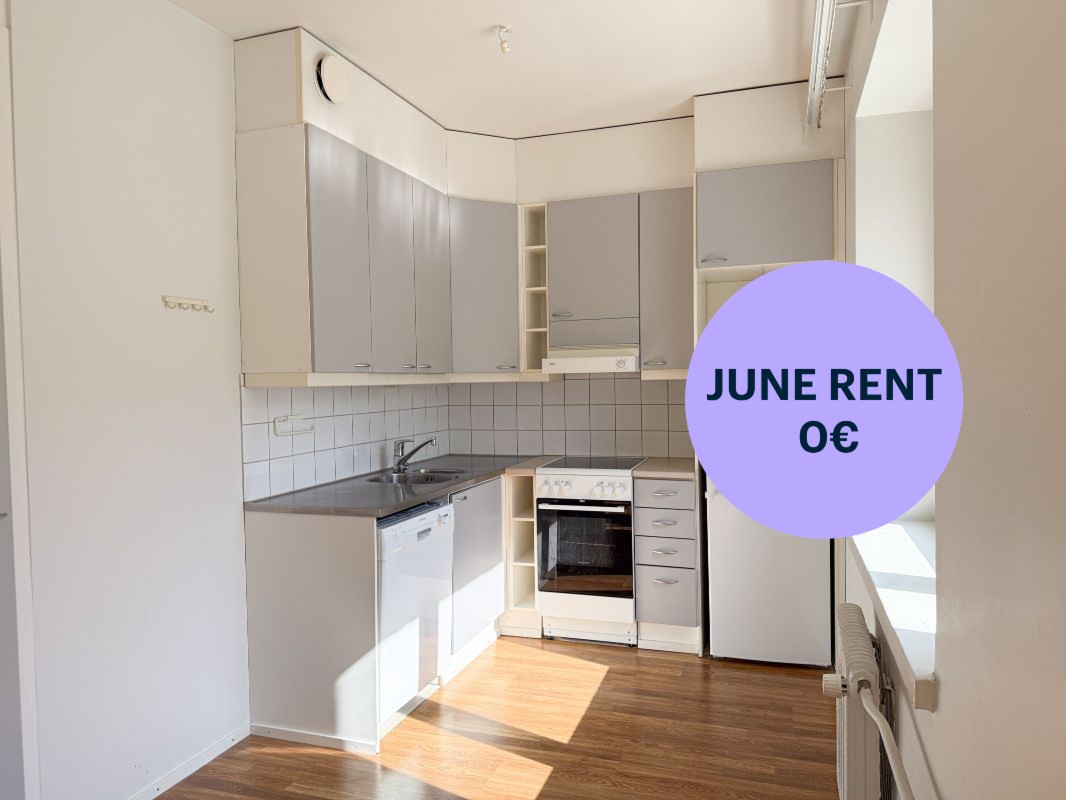 1 bedroom, Helsinki, Kallio
