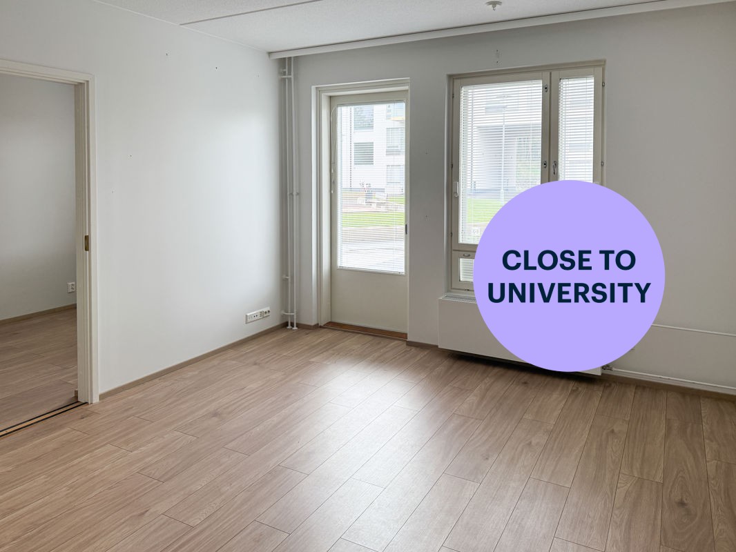 1-bedroom apartment, Turku, Pääskyvuori