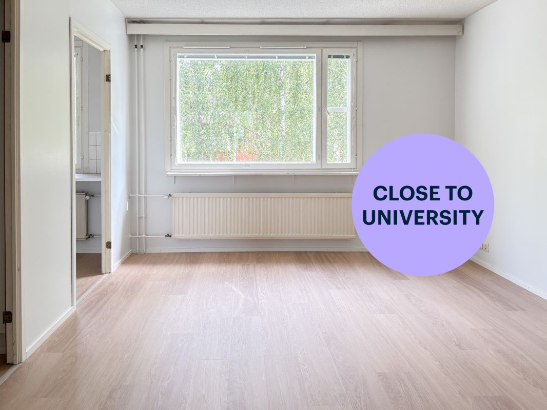 1-bedroom apartment, Kuopio, Neulamäki