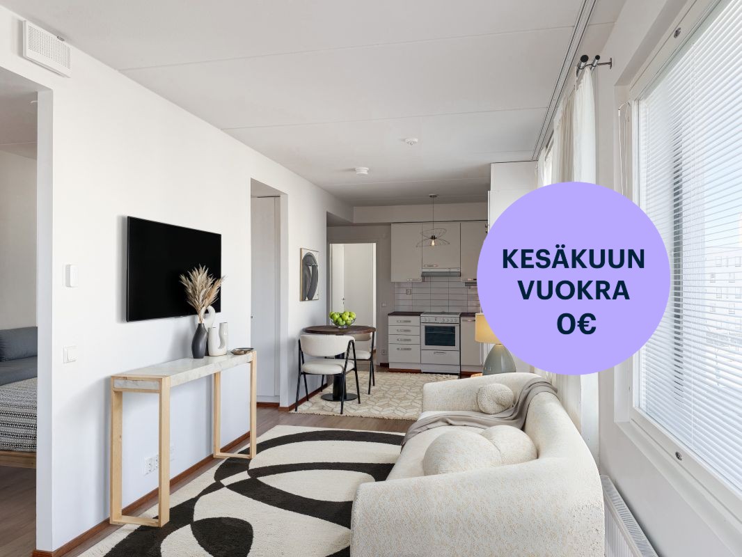 Kuva virtuaalisisustettu - Kolmio, Vantaa, Leinelä