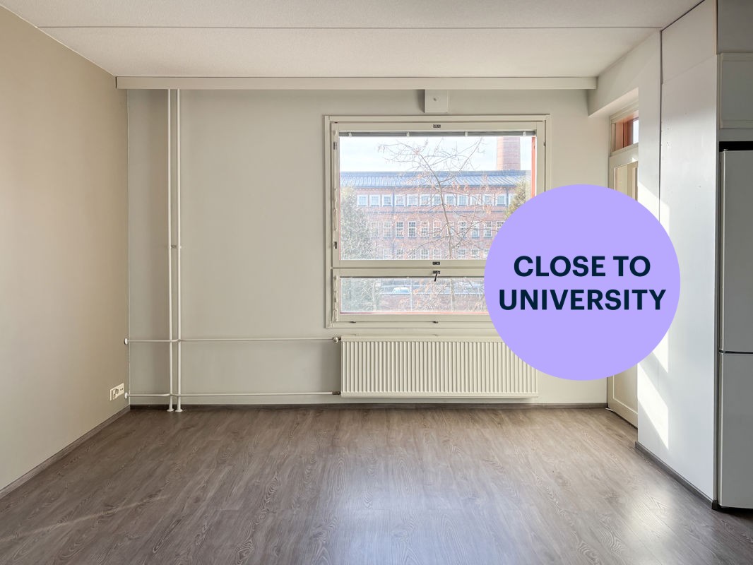 1-bedroom apartment, Jyväskylä, Lutakko