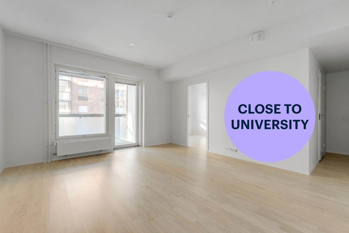 1-bedroom apartment, Tampere, Keskusta