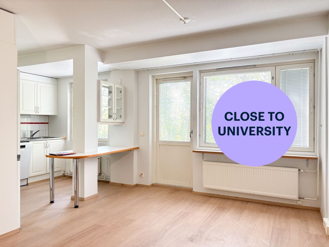 1-bedroom apartment, Kuopio, Puijonlaakso