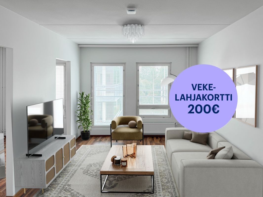 Virtuaalisisustettu - Kaksio, Espoo, Leppävaara