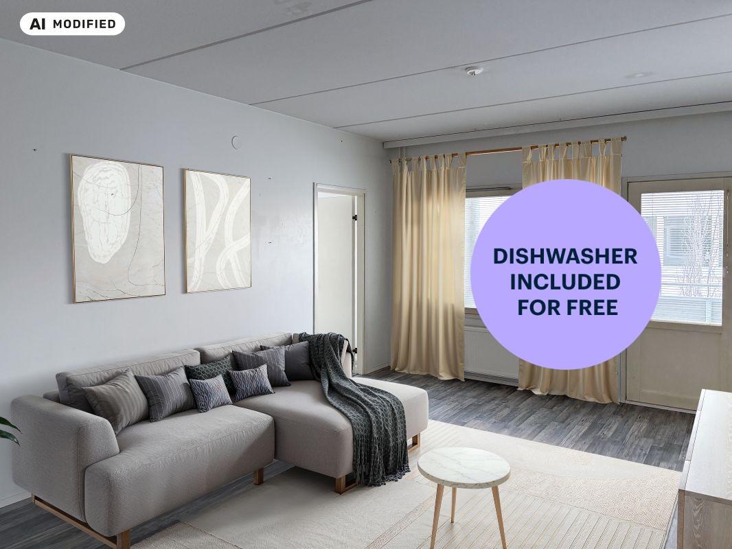 Sisustettu tekoälyn avulla - 2 bedrooms, Lappeenranta, Leiri