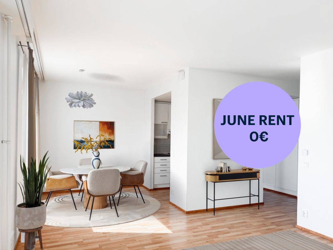 Kuva virtuaalisisustettu. - 2 bedrooms, Helsinki, Herttoniemi