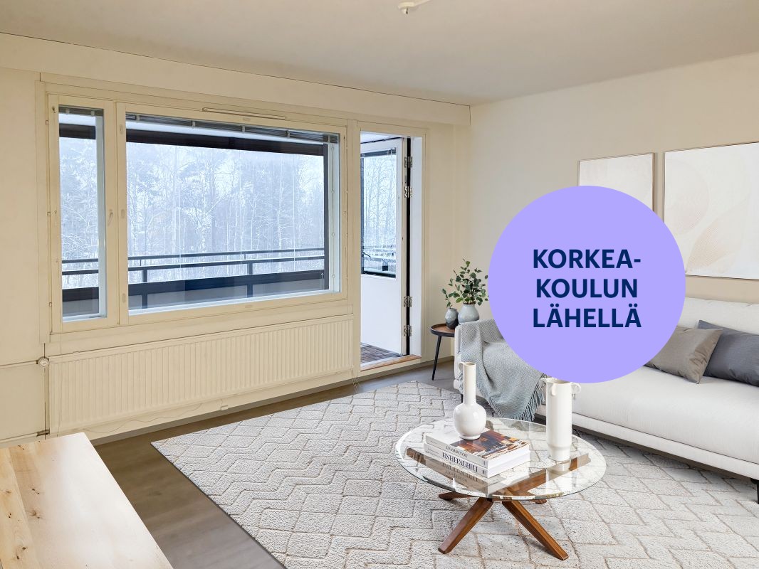 Virtuaalisisustettu - Kaksio, Jyväskylä, Holsti