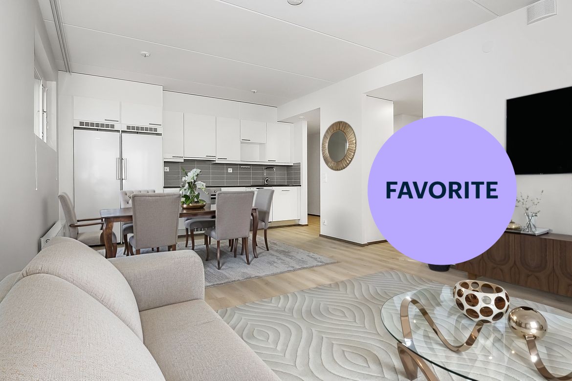 Kuva on virtuaalisesti sisustettu. - 3 bedrooms, Espoo, Kivenlahti