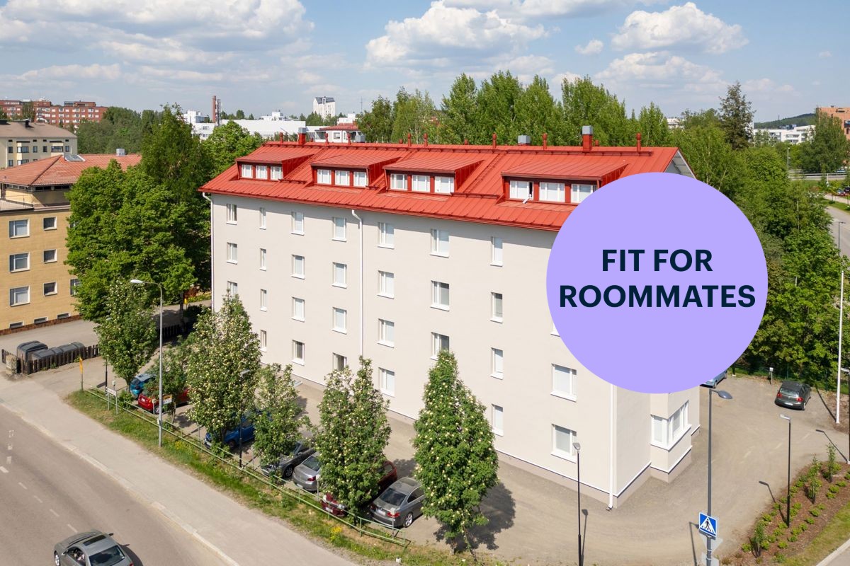 2 bedrooms, Jyväskylä, Keskusta