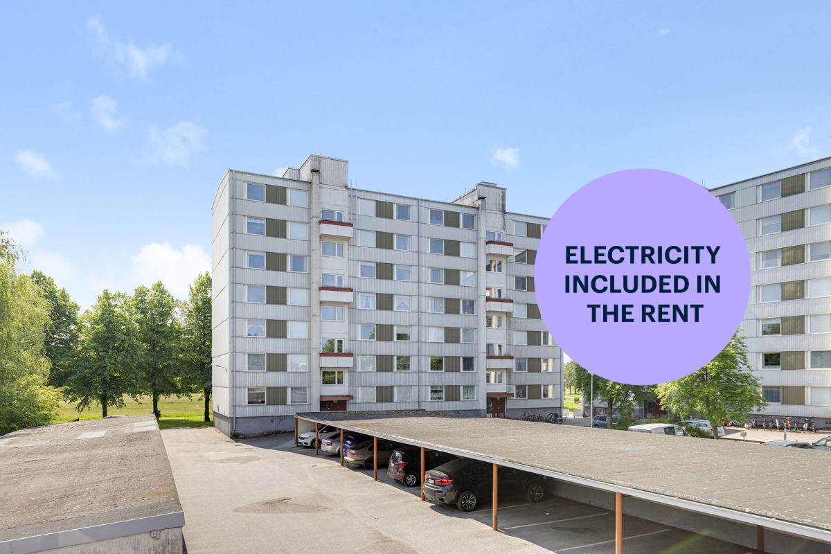 1-bedroom apartment, Turku, Kupittaa