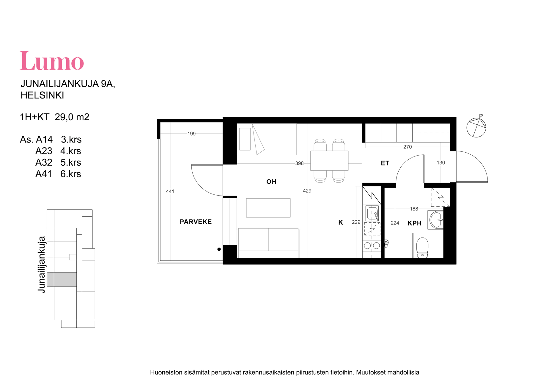 Rental apartments Itä-Pasila, Helsinki | Lumo – Easily best living