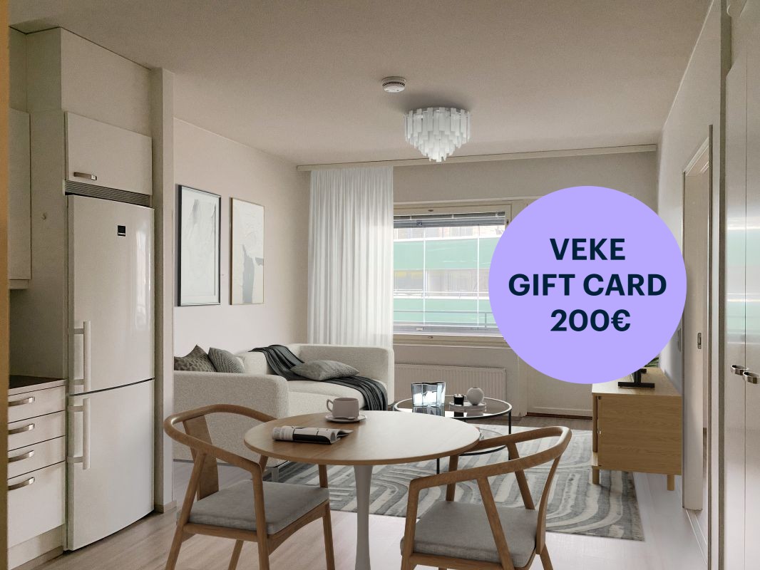 Virtuaalikalustettu - 1-bedroom apartment, Helsinki, Jätkäsaari