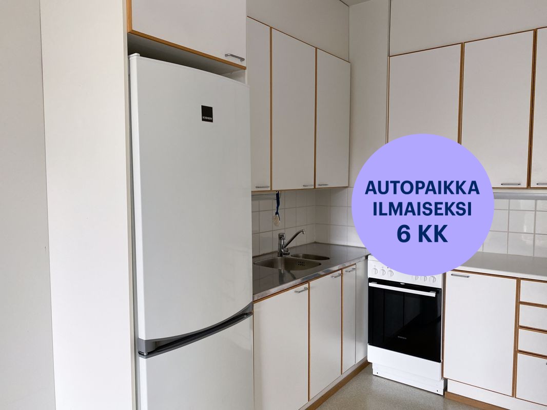 Keittiön varusteisiin kuuluu astianpesukone. - Kaksio, Espoo, Matinkylä