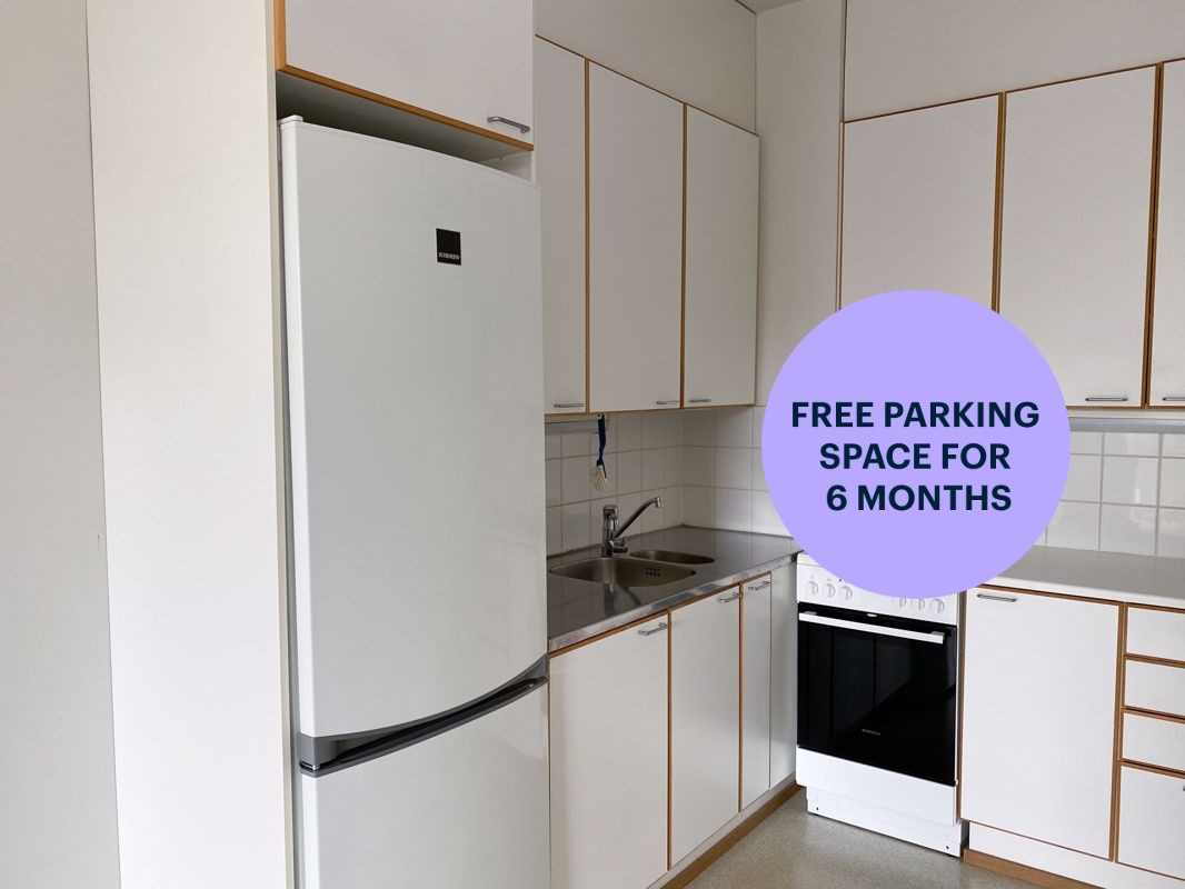 Keittiön varusteisiin kuuluu astianpesukone. - 1-bedroom apartment, Espoo, Matinkylä