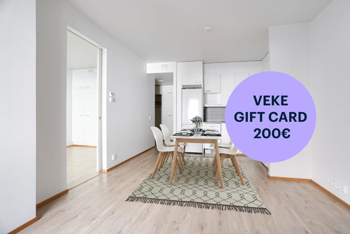 Virtuaalisisustettu - 1-bedroom apartment, Helsinki, Jätkäsaari