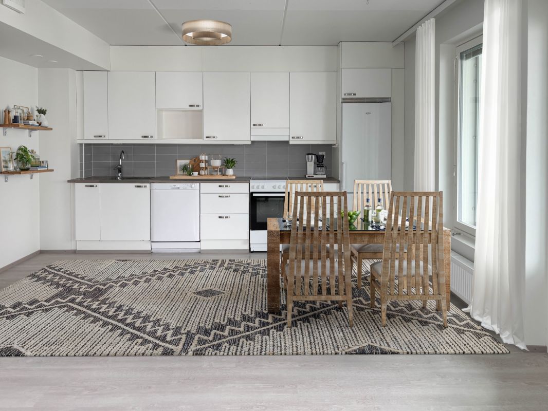Kuva on virtuaalisesti sisustettu. - 2 bedrooms, Espoo, Vermonniitty