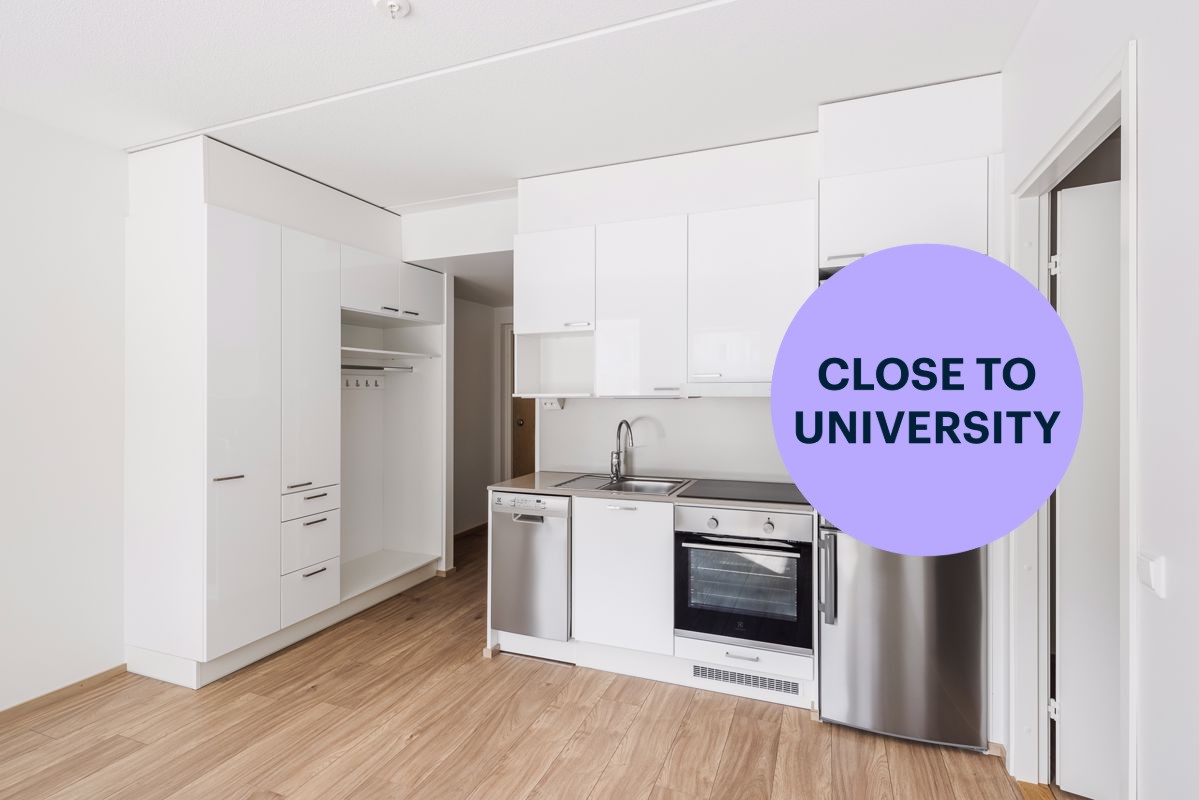 1-bedroom apartment, Turku, Pääskyvuori