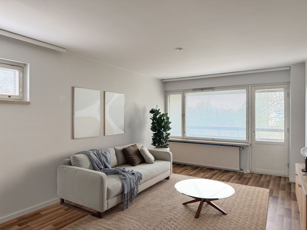 Virtuaalisisustettu - 1-bedroom apartment, Lahti, Kiveriö