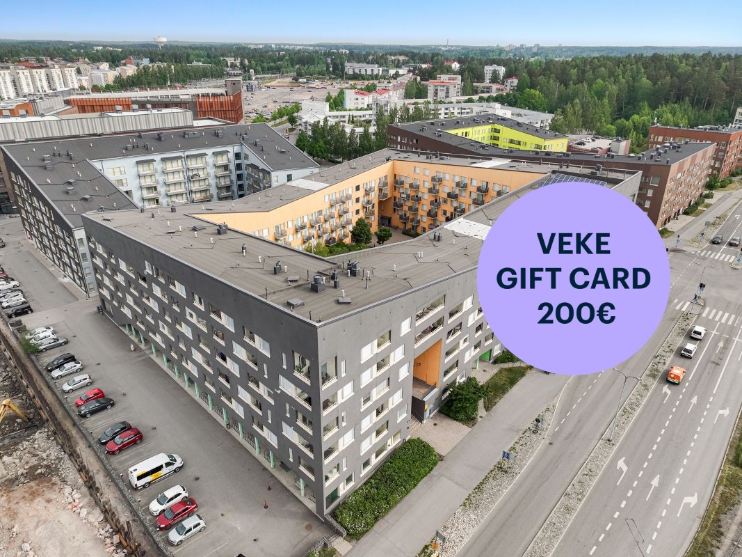 2 bedrooms, Vantaa, Tikkurila