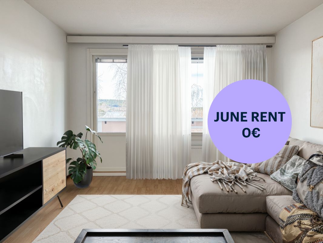 Virtuaalisisustettu - 2 bedrooms, Kuopio, Rypysuo