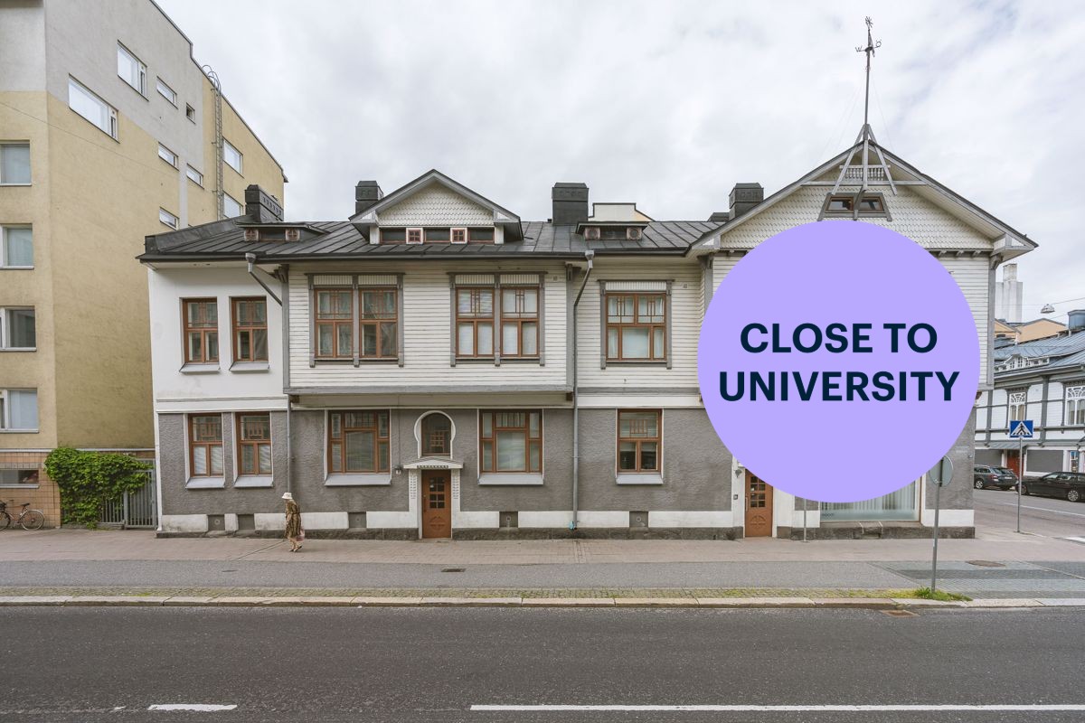 2 bedrooms, Turku, Keskusta