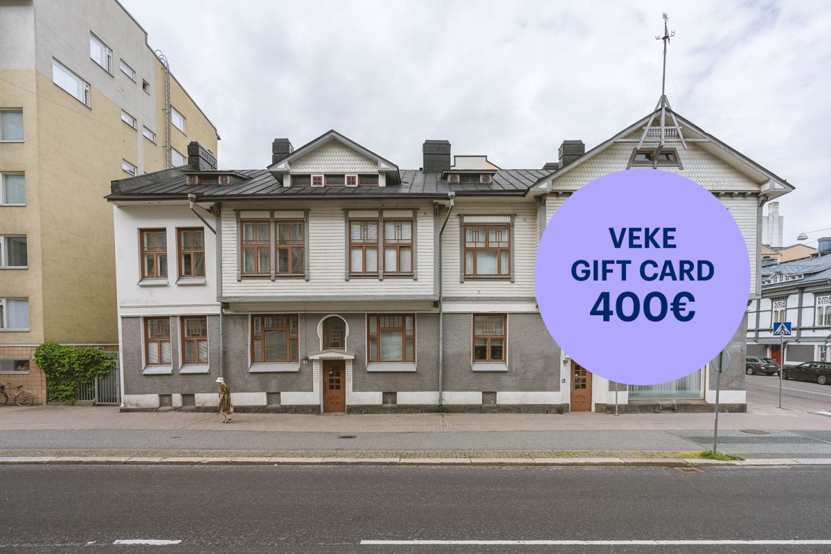2 bedrooms, Turku, Keskusta