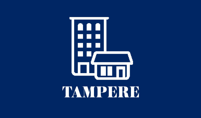 Rakenteilla kuva Lumo-uutuuskodeista Tampereella
